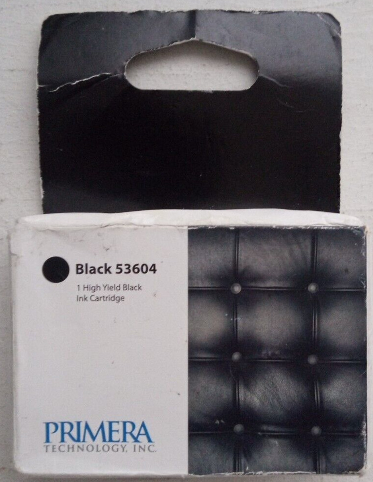 2DY9106 - Primera 53604 Ink Cartridge - Black																									