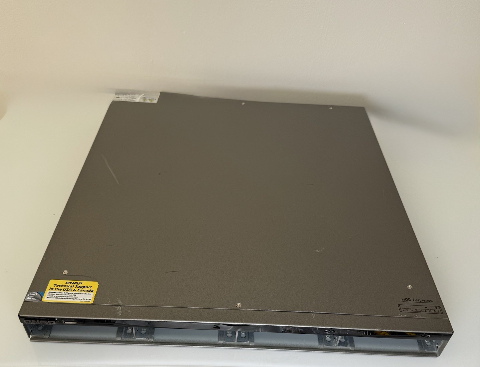 QNAP TS-469U-RP 4-Bay Network Attached Storage Array, NO HDDs/caddies or Rails