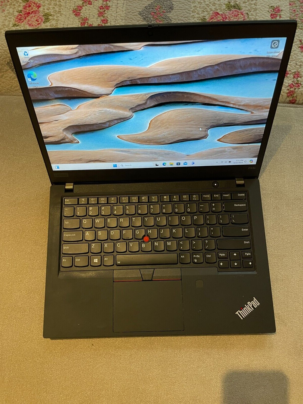 Lenovo ThinkPad P43s Laptop / intel i7 16GB RAM 1TB SSD / Slightly Used