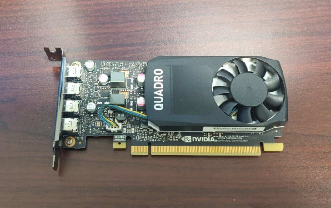 HP/Nvidia Quatro Video Card Quad Mini-Display Port (L11436-002/L85877-001)