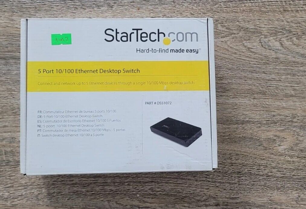 Startech 5 Port 10/100 Ethernet Desktop Switch