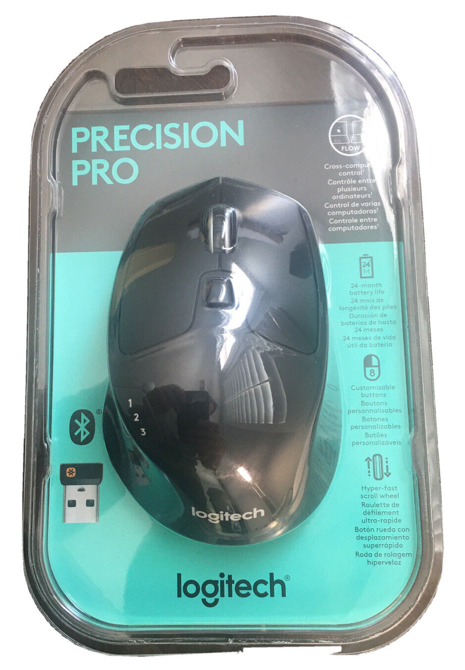 Logitech Precision Pro Wireless Mouse NEW in Original Packaging