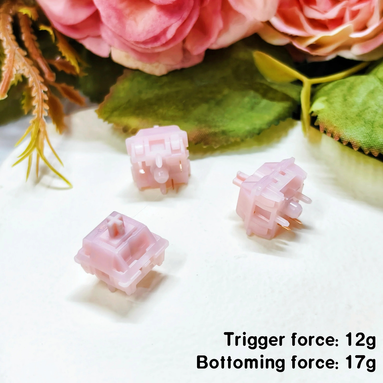 Eagiacme Silent Linear Switch 5-Pin Mechanical Keyboard Hot Swap 12-23g