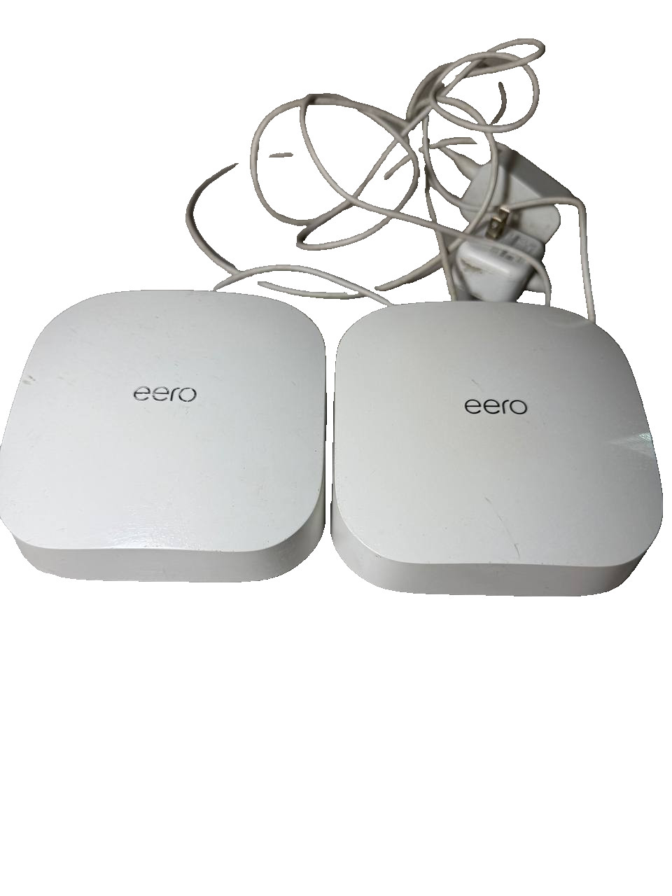 ​Eero Pro 6 Mesh Wi-Fi Router K010001 Lot of 2 For Parts Not Working