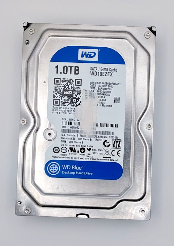 1TB HDD 3.5 WD WD10EZEX