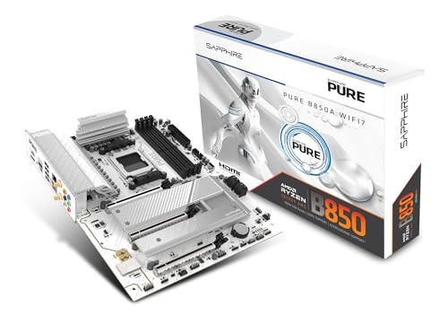 SAPPHIRE PURE B850A WIFI7 ATX Motherboard 52123-11-40G MB6836