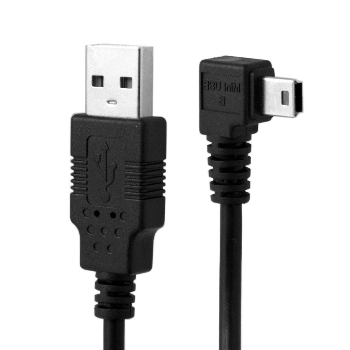 NFHK Mini USB B Type 5pin Male Right Angled 90 Degree to 2.0 1.8M 