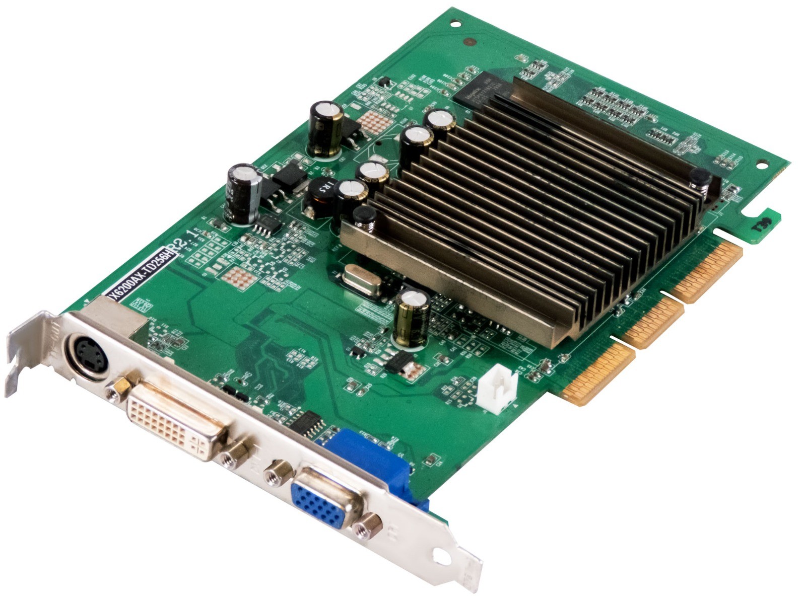 GRAPHICS CARD MSI NVIDIA GEFORCE 6200 256MB NX6200AX-TD256H AGP