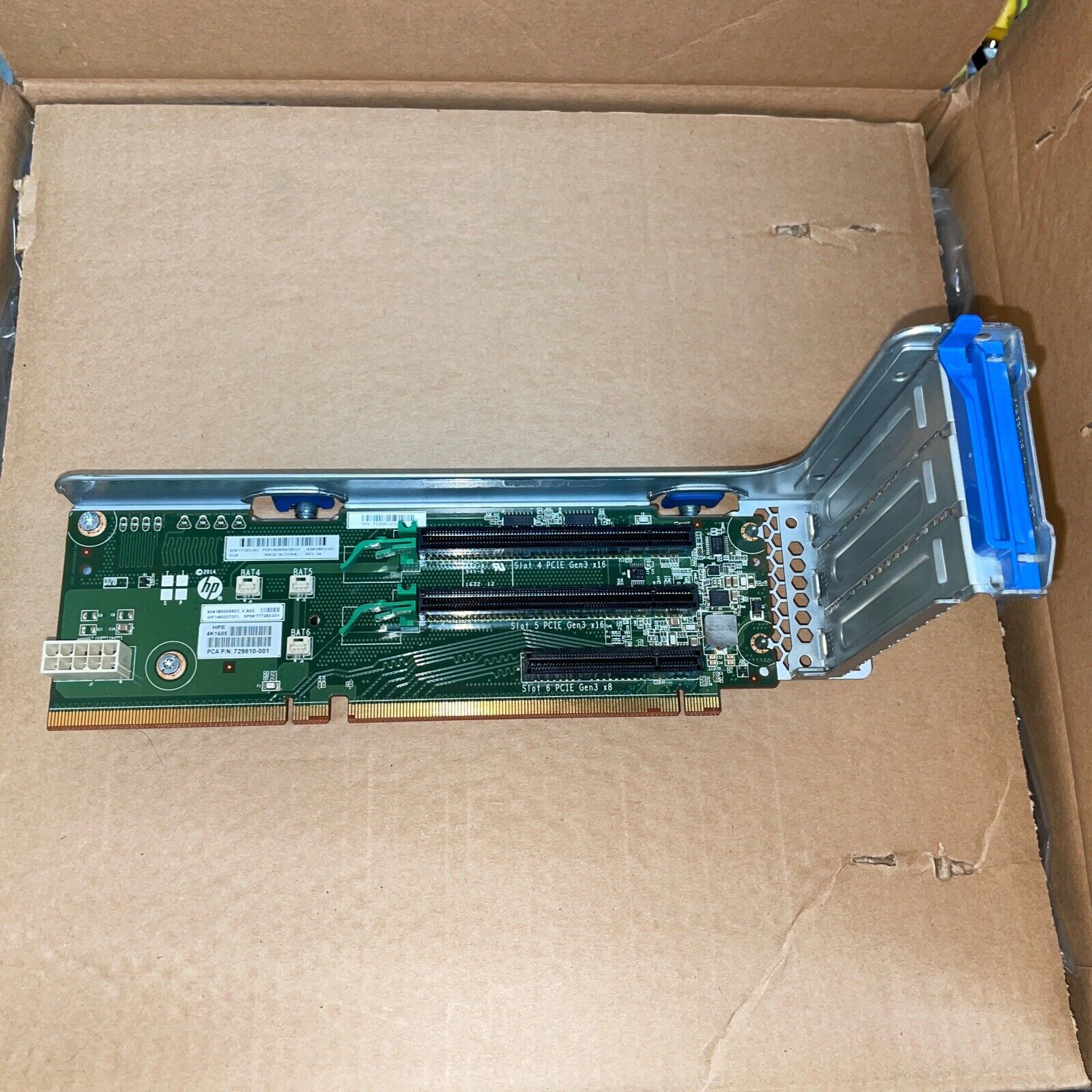 HP 777283-001 ProLiant DL380 Gen9 Secondary PCIe Riser Kit 768343-001