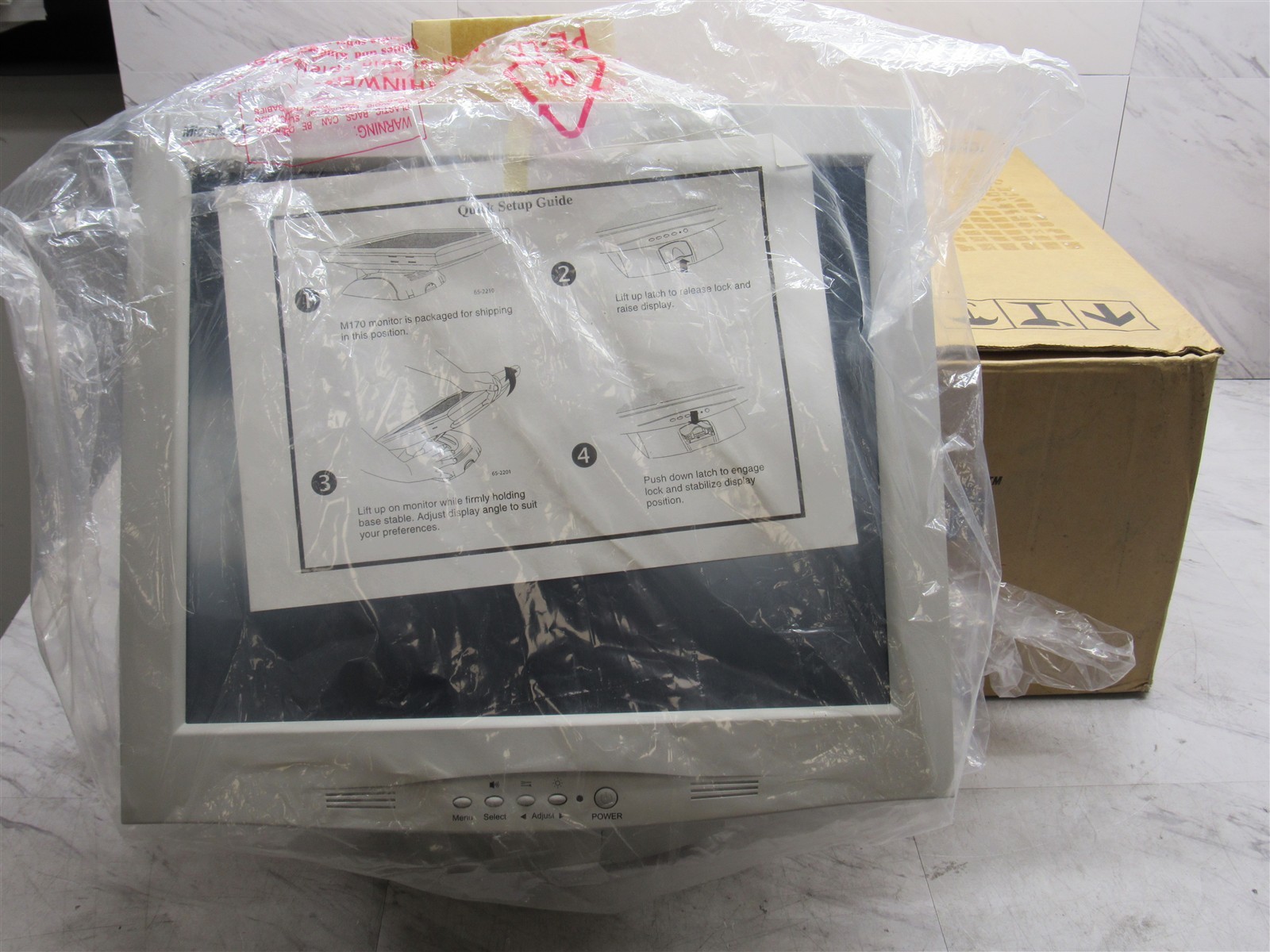 NEW MicroTouch 3M Touch System 17" Vintage TouchScreen Monitor with ClearTek 