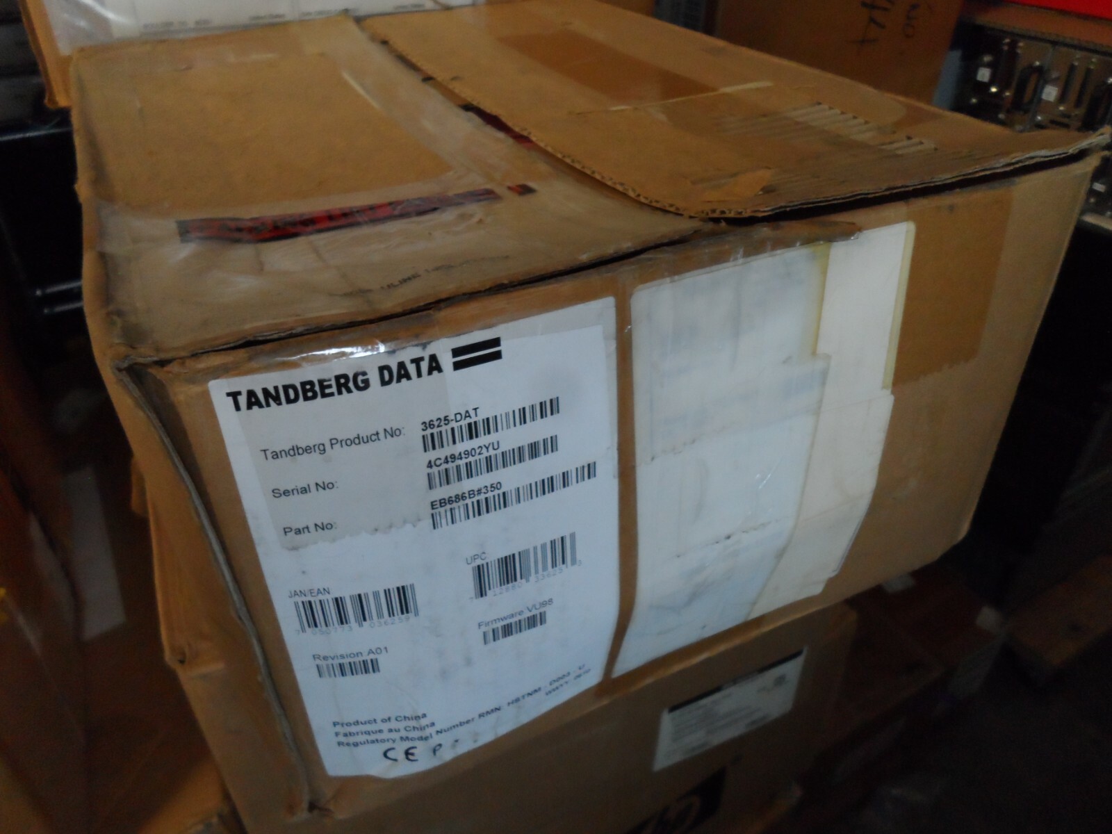 NEW OpenBox HP Tandberg DAT320 External tape drive USB  eb686b#350 3625-DAT