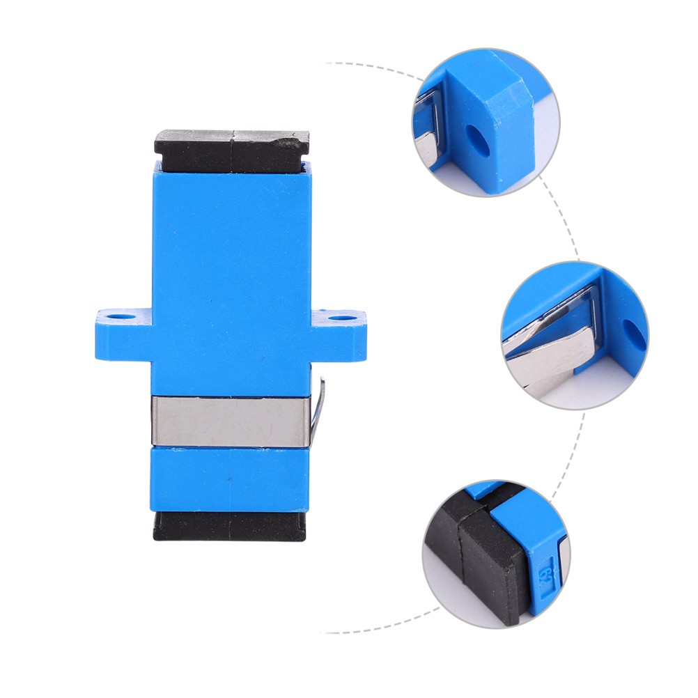 Fiber Adapter Set 24Pcs Fiber Connectors for Home
