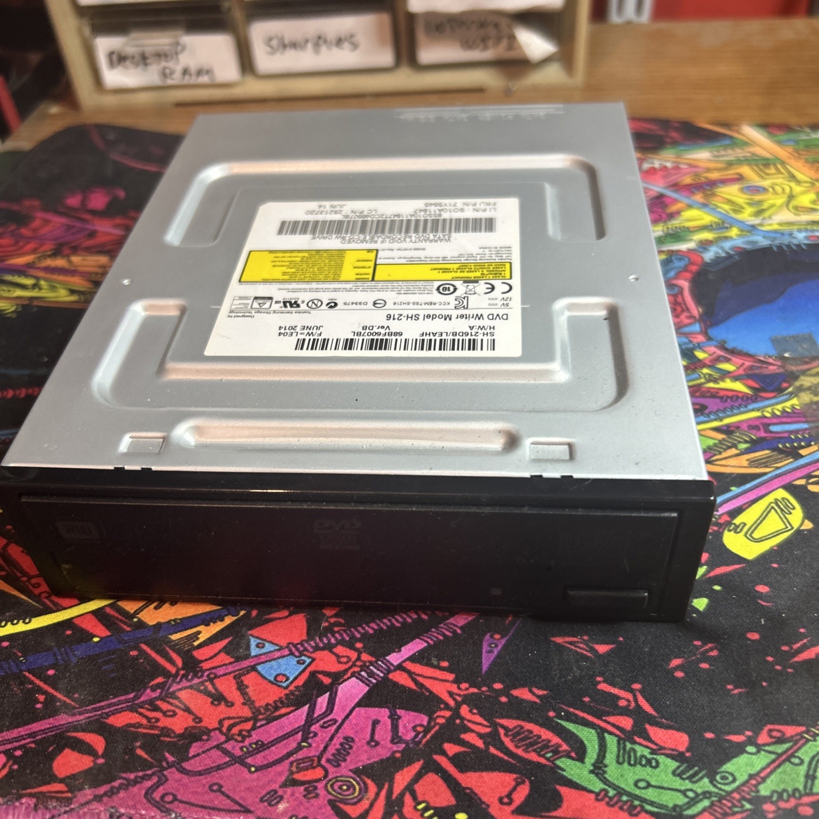 Genuine HP SH-216 CD DVD±RW Dual Layer SATA Optical Drive 575781-800 660408-001