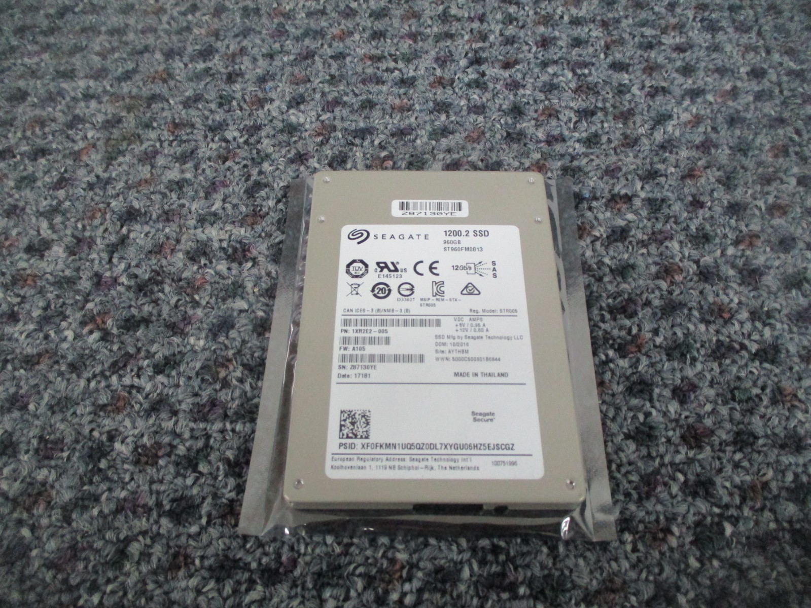 Seagate ST960FM0013 1200.2 SSD 960GB SAS 2.5" MLC 12Gb/s