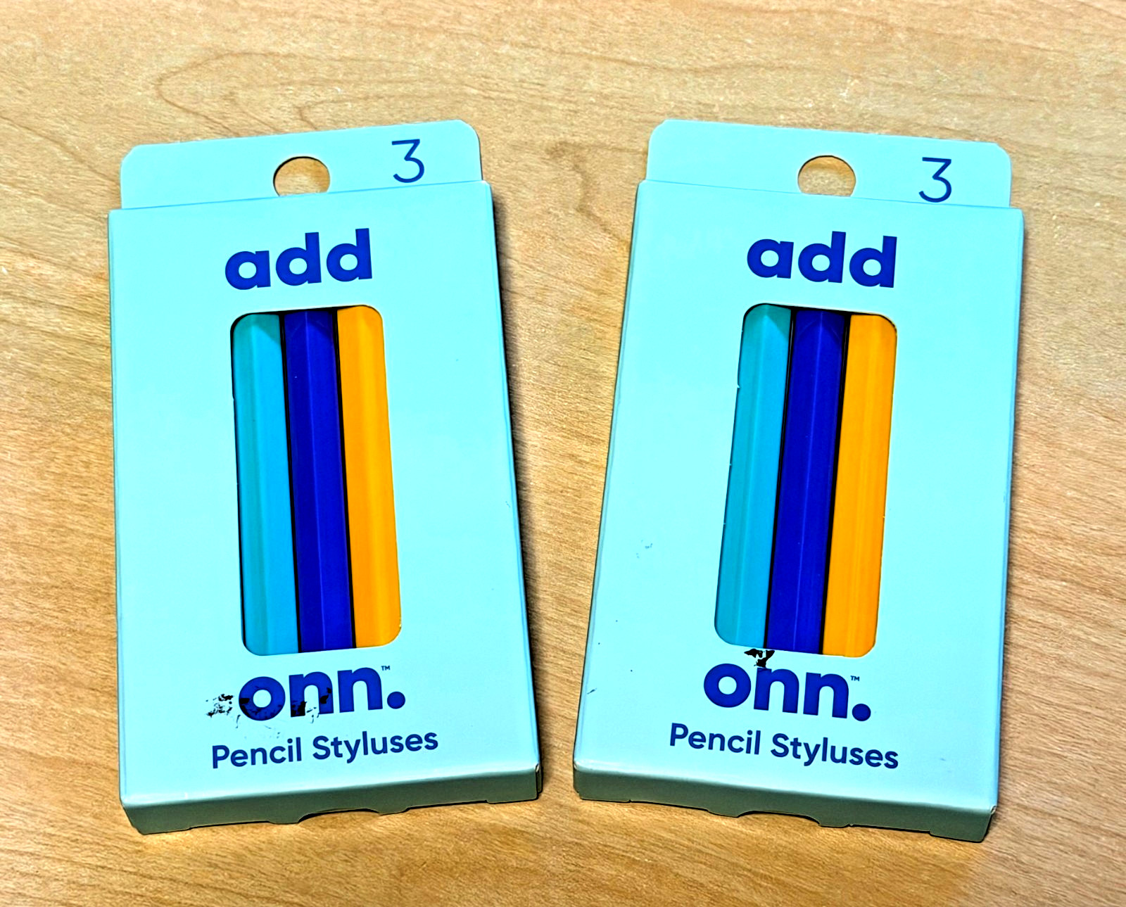 ADD ONN. PENCIL STYLUS - 3 PER PACK - TOTAL OF 6