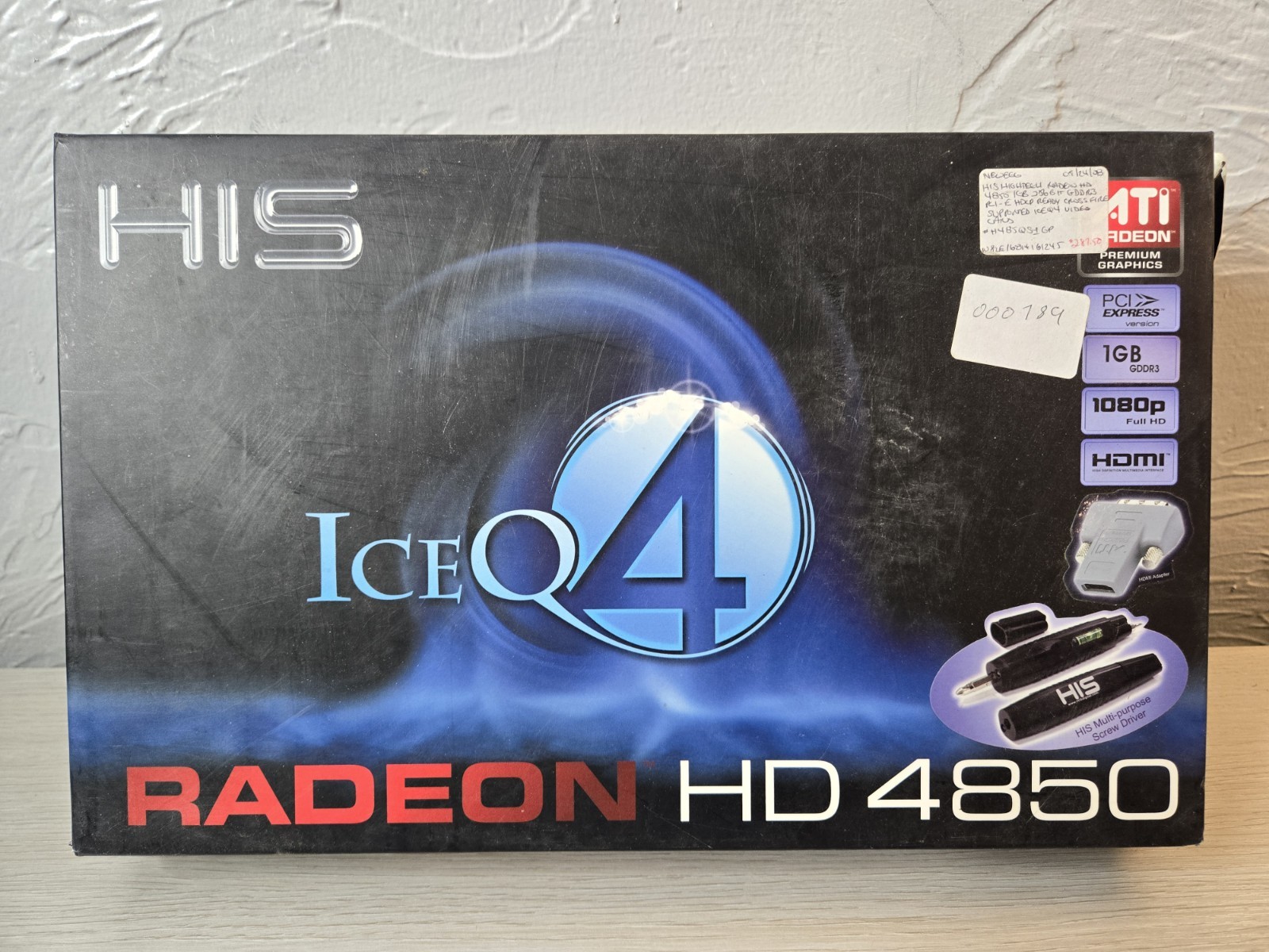 NEW HIS IceQ ATI Radeon HD 4850, 512mb 256BIT GDDR3, PCI EXPRESS  (H485qt512)