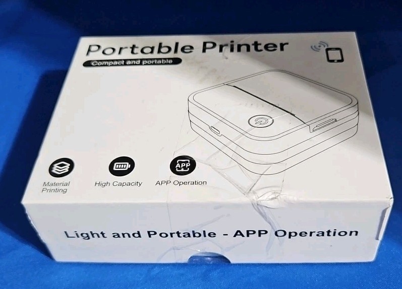 lopevi Label Maker - Portable Thermal Label Printer, Bluetooth Label Maker