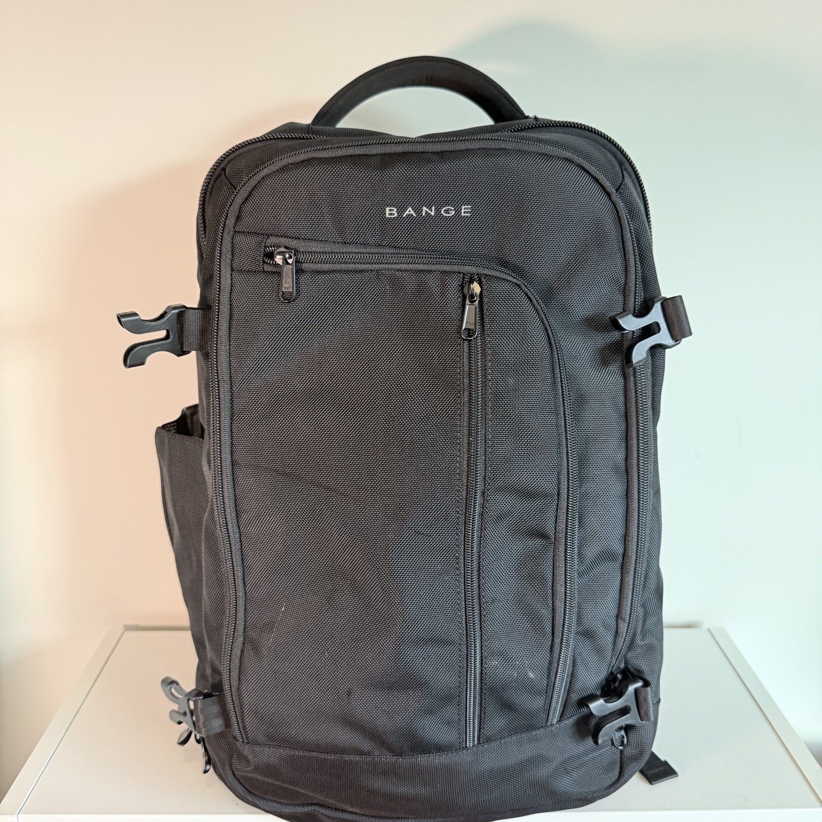 Bange Weekender Expand Backpack Modern Business Travel Laptop Suitcase Carry-on