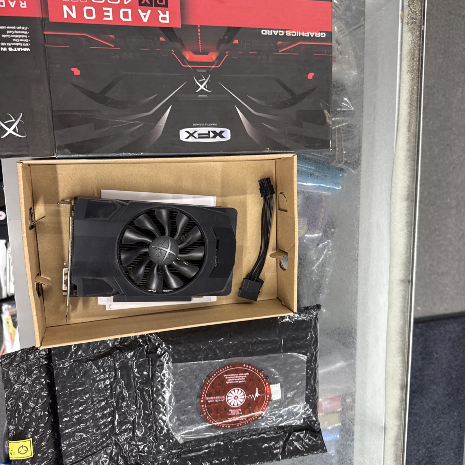  XFX AMD Radeon RX460 4GB 896SP GDDR5 PCI-E Graphics Video Card DP DVI HDMI
