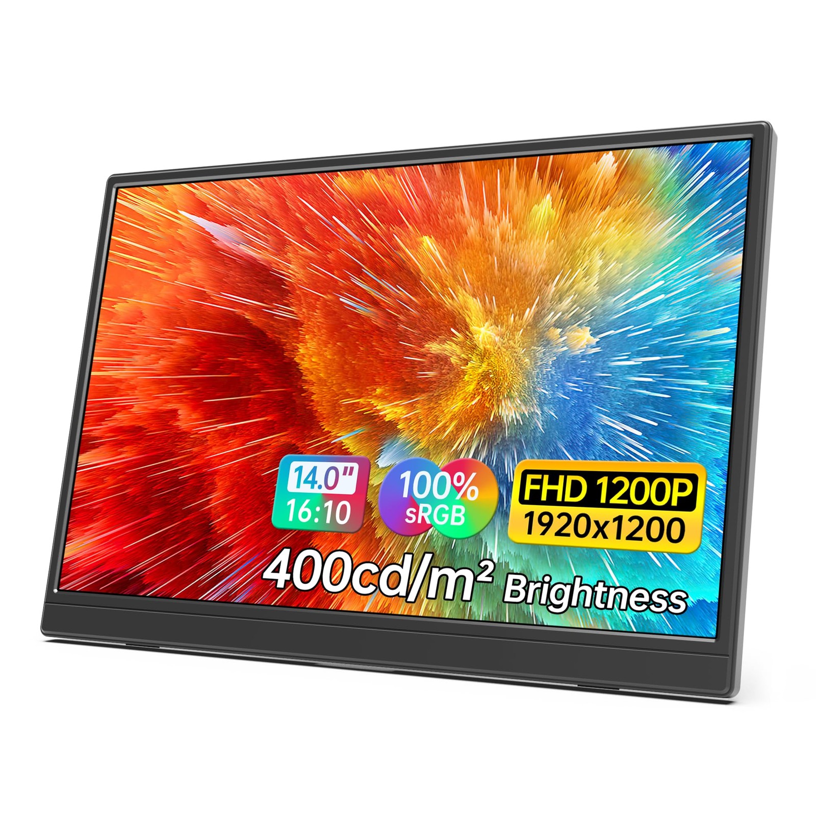 MNN 14" 1200p USB-C HDMI HDR Portable Monitor