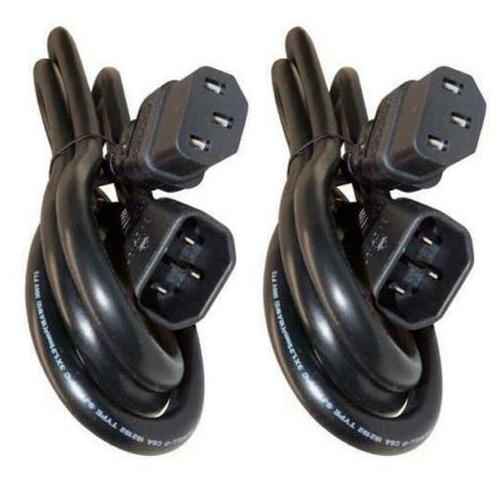 (2) Dell T736H Power EXTENDER Cord C13 to C14 6ft