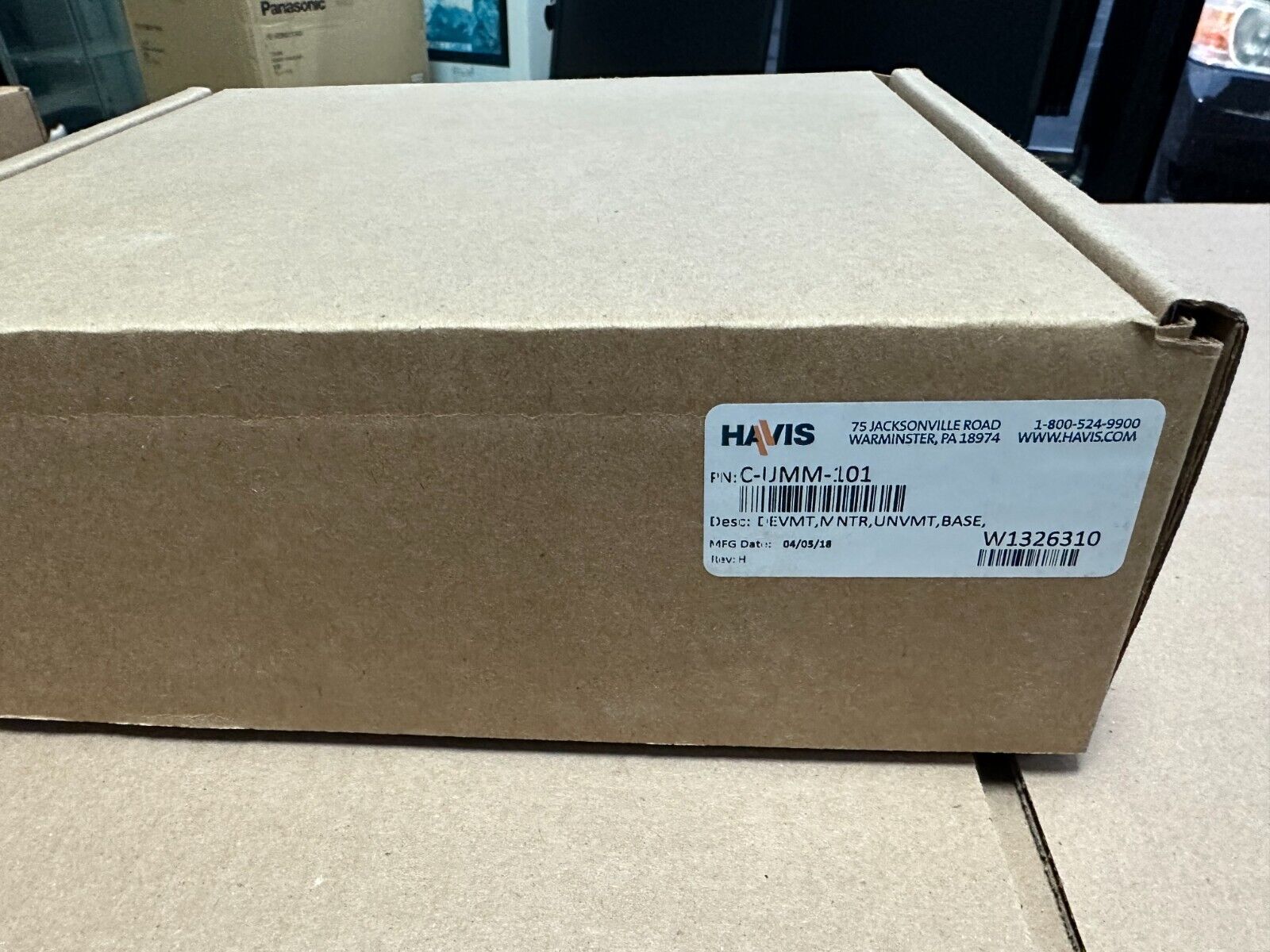 Havis C-UMM-101 Universal Monitor Mount Assembly New