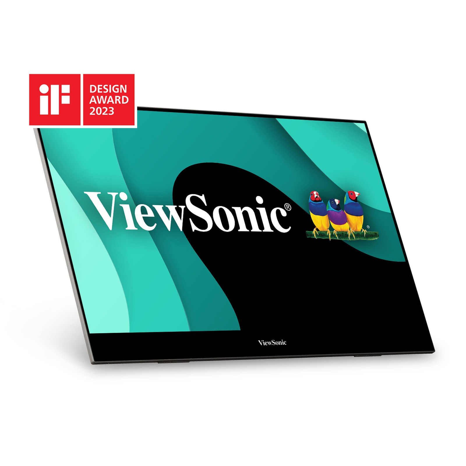 ViewSonic 15.6" UHD Portable OLED Monitor VX1655-4K-OLED Built in Stand and