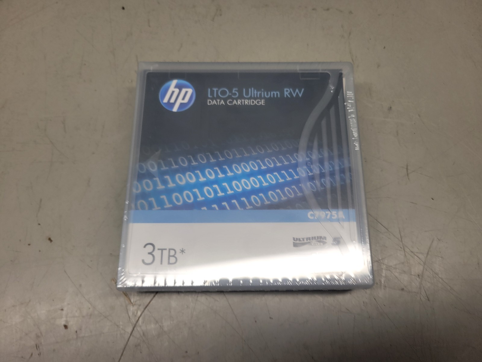 BOX HP C7975A LTO-5 Ultrium RW 3TB Data Cartridge - New / Sealed 5 each per Box