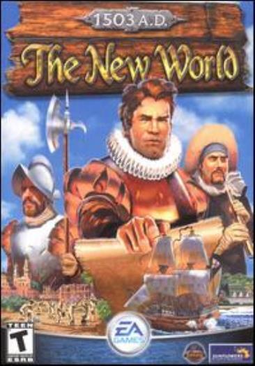 1503 A.D. The New World PC CD build empire travel seas island life strategy game