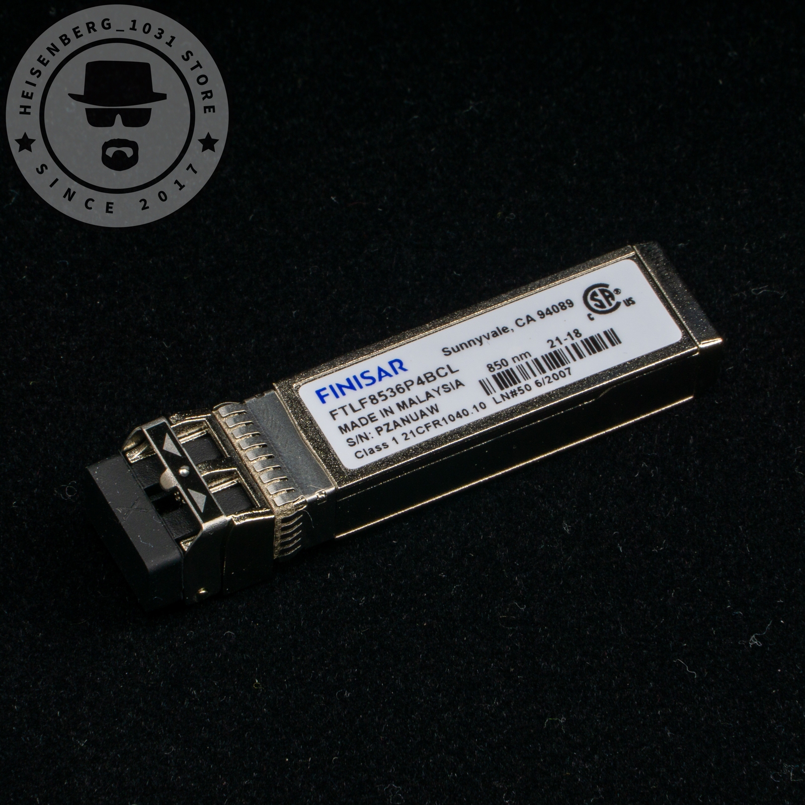 Finisar FTLF8536P4BCL SFP+ Transceiver Module 25GbE 100m Single Lane 100GE SR4