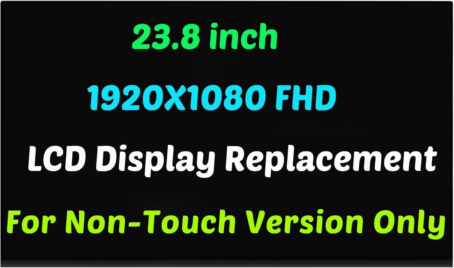 HP 24-D 24-dd1006 24" Borderless LCD Screen AIO Non-Touch Screen M238HVN01.1