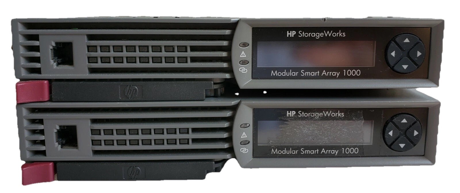 2 HP StorageWorks 1000 Modular Smart Array, 70-40452-02, 314718-001, 218231-B22