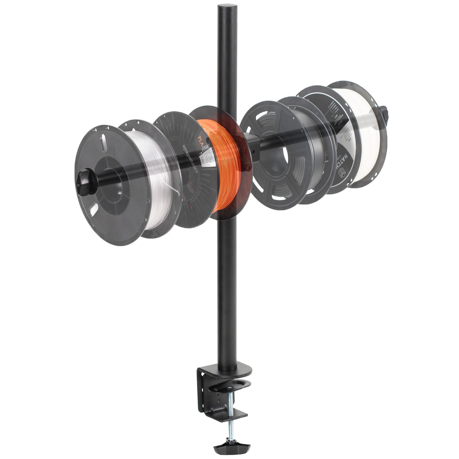 VIVO Clampon Steel Filament Holder for 3D Printer, Height Adjustable Spool Su...