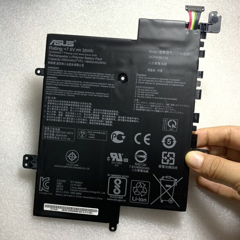 New Genuine C21N1629 Battery for Asus VivoBook E12 E203NA E203MA  E203NAH X207NA