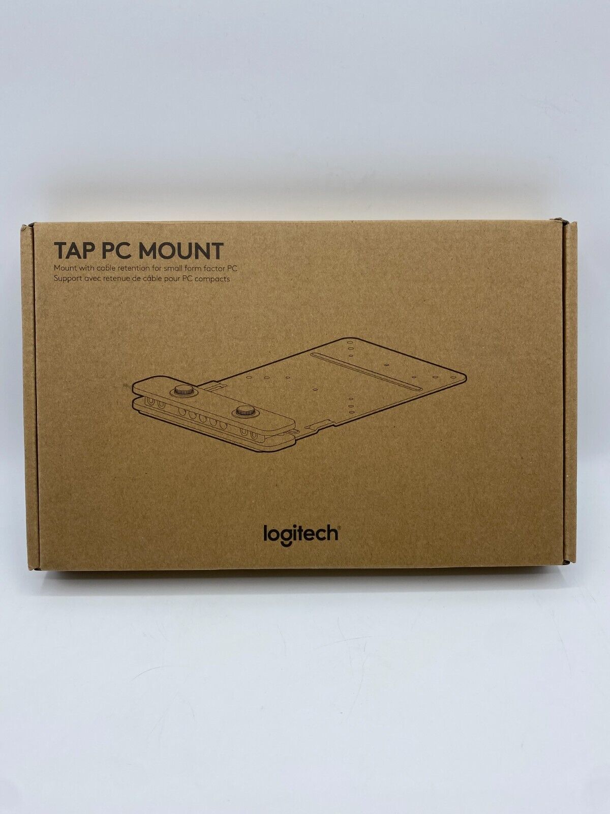 Logitech TAP PC Mount Steel 939-001825 Video Conference Controller Mounting Kit