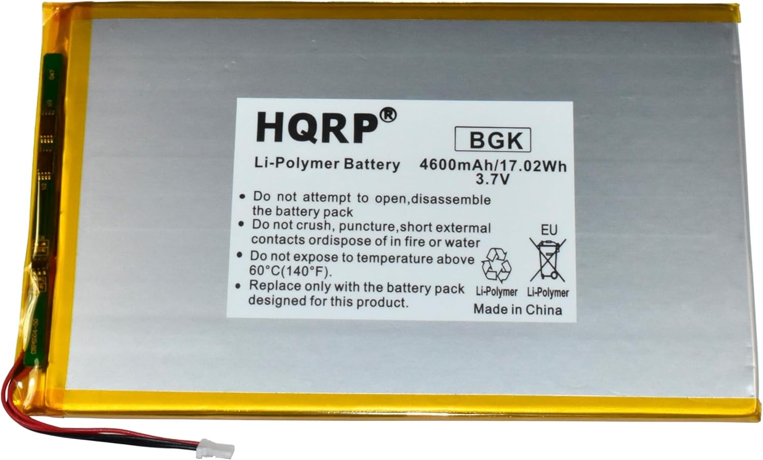 HQRP Battery Compatible with RCA 10-Inch Viking Pro RCT6303W87 RCT6303W87DK... 