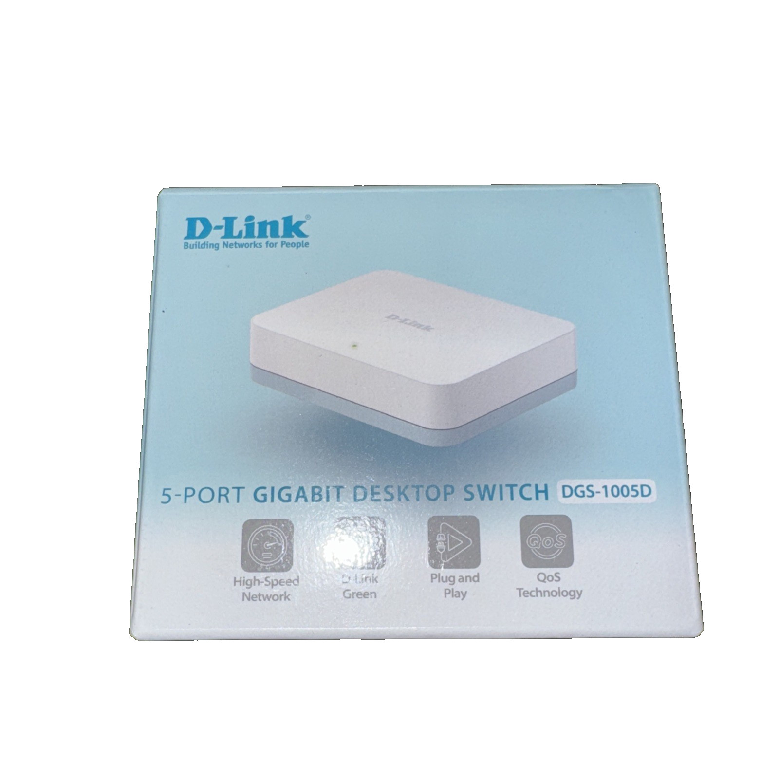 D-Link DGS-1005D 5 Port Gigabit Ethernet Network Switch