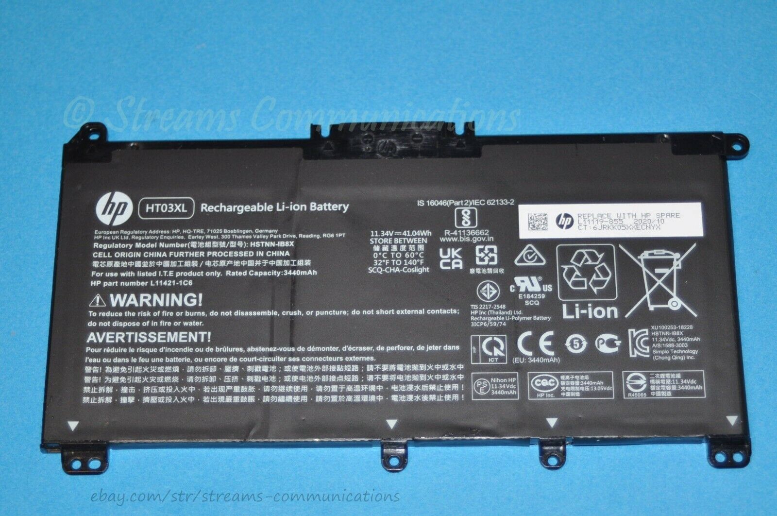 HP 15-EF 15-ef1072nr 15-ef1081nr 15-ef0021nr 15-ef1014ca Laptop OEM Battery