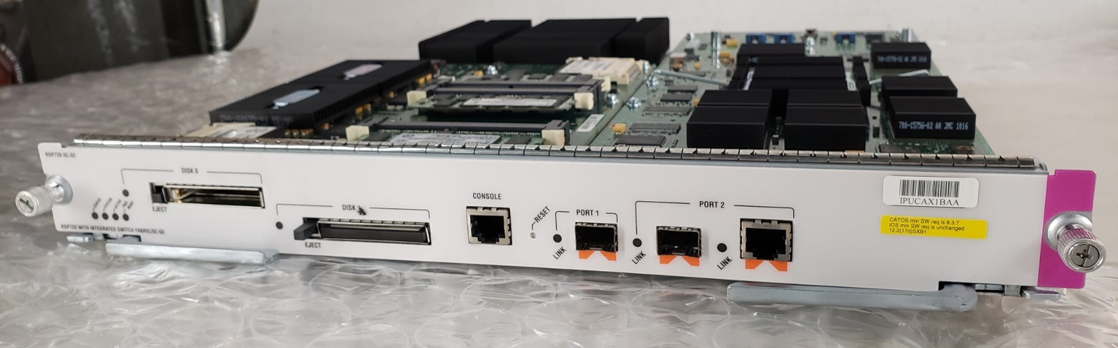 Cisco RSP720-3C-GE High-Performance Route Switch Processor  for Cisco 7600