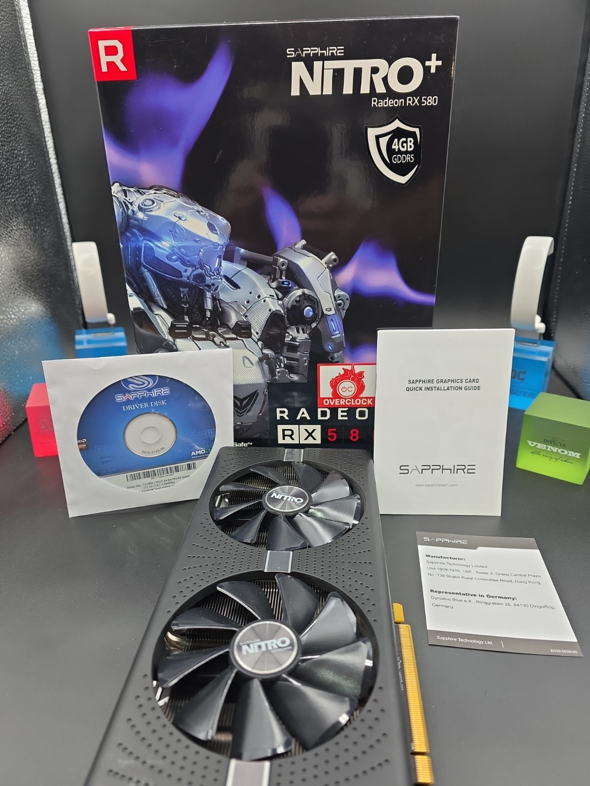 SAPPHIRE Technology Nitro+ Radeon RX 580 4GB GDDR5 Graphics Card