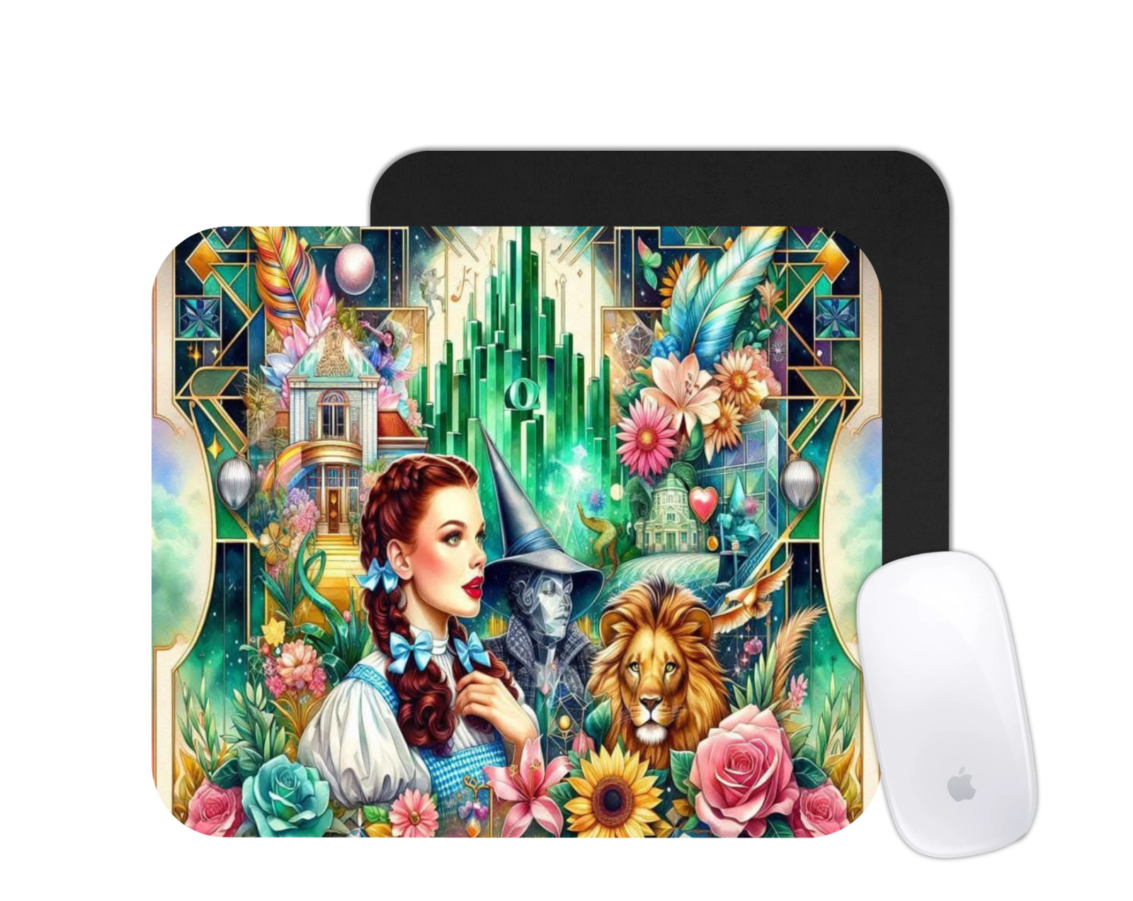 Wizard of Oz Mouse Pad | Classic Fantasy Desk Mat | Custom Movie-Inspired Gift