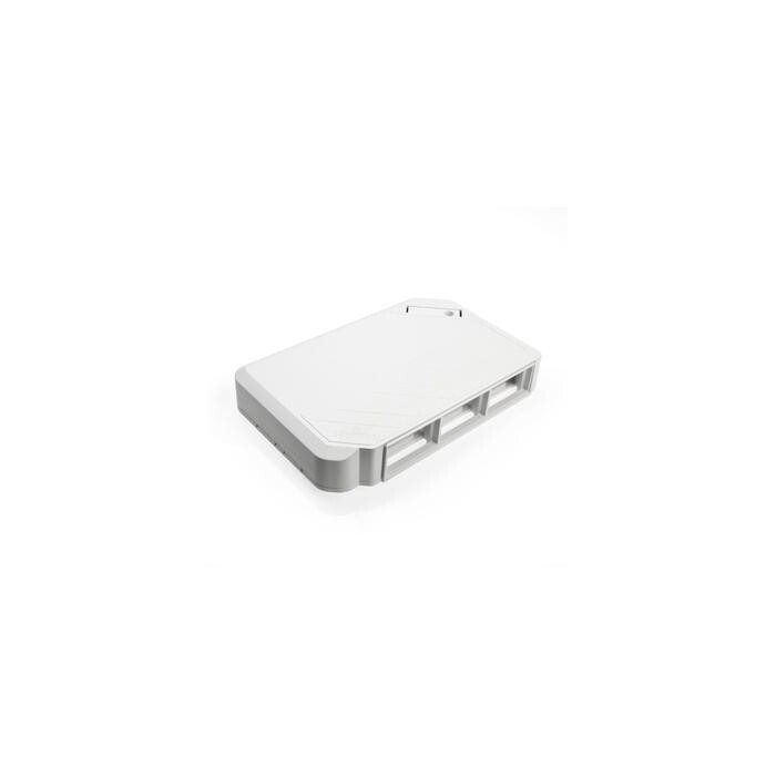 Leviton 41296-MMW MOS Surface Mount Box 6-Port White