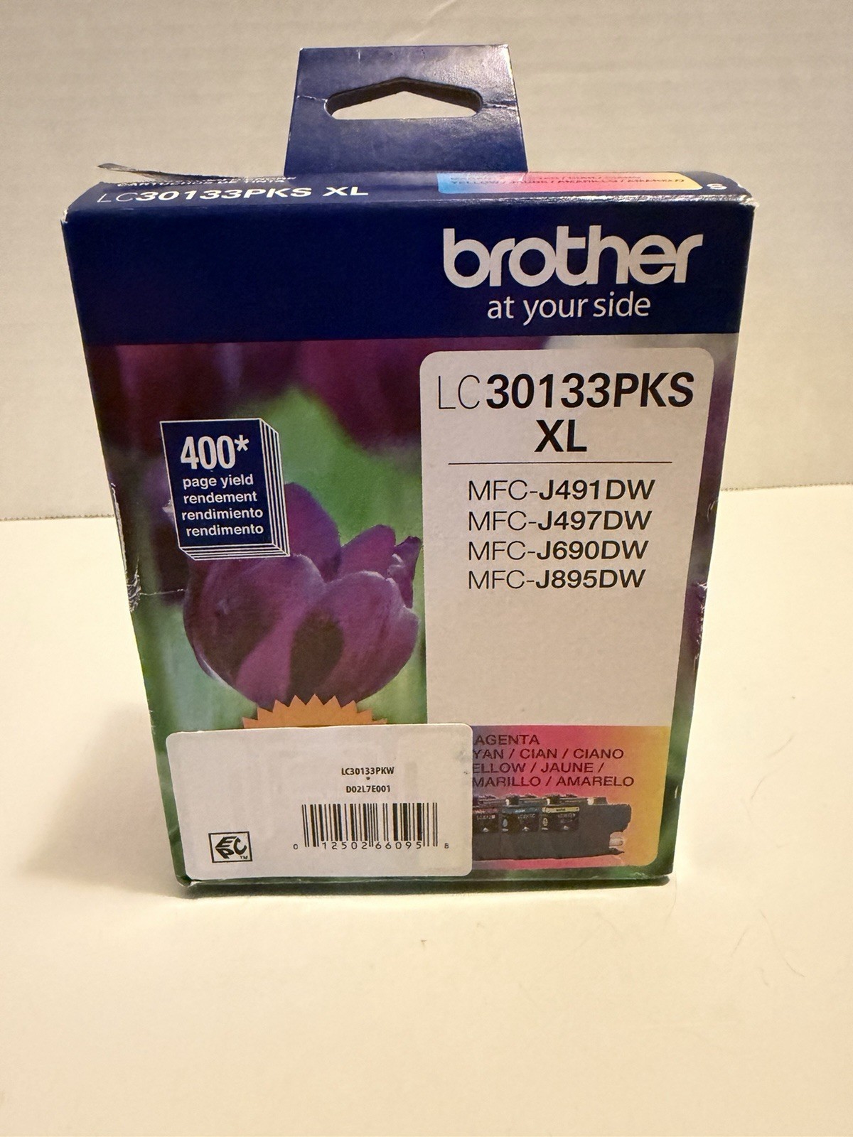 Brother LC30133PKS 400 Page-Yield High-Yield Ink - C/M/Y (3/Pack) New
