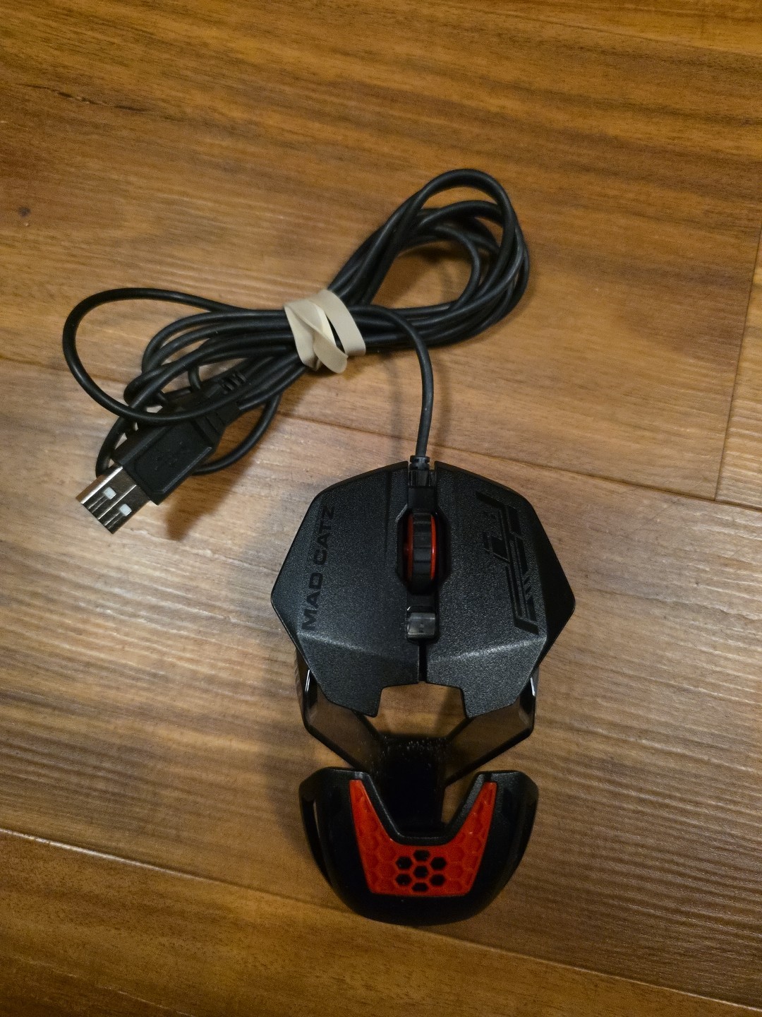 Mad Catz RAT 1 Computer USB Mouse Works Great Nice Shape Rare Used