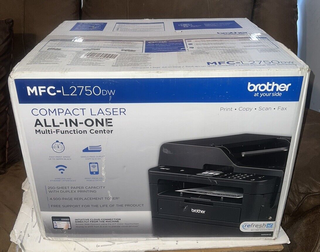 Brother Compact All-In-One Printer MFC-L2750DW NEW IN BOX