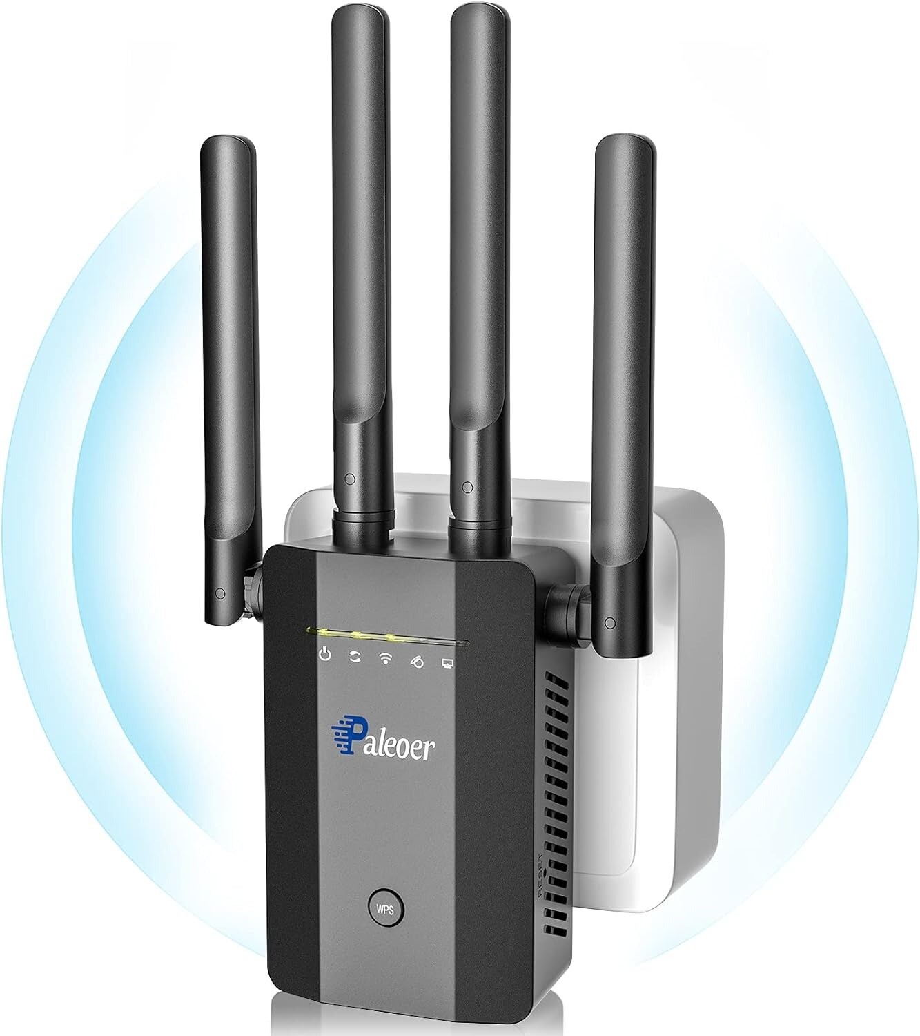 Paleoer 2024 Superboost Long Range WiFi Extender Signal Booster up to 9995 sq.ft