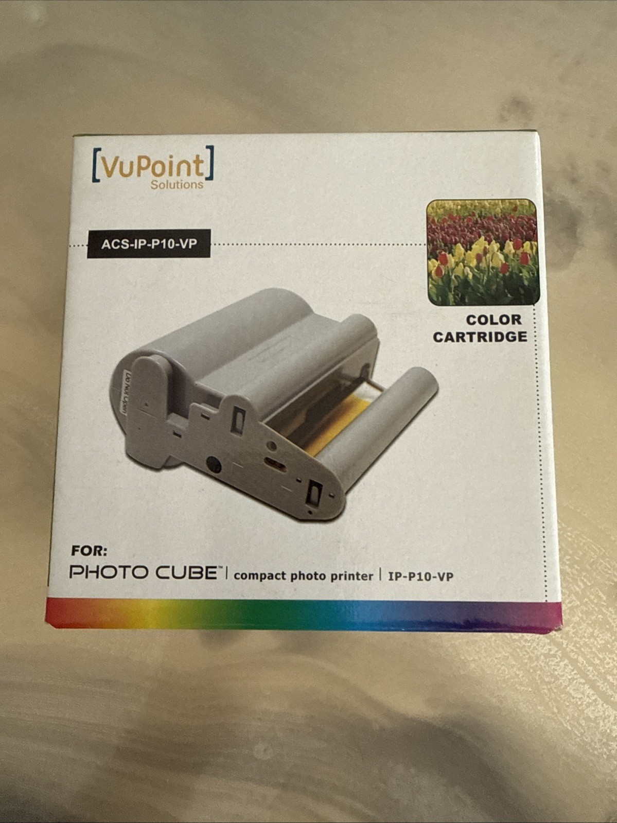 VuPoint, ACS-IP-P10-VP Photo Cube Color Cartridge Ink, New Sealed