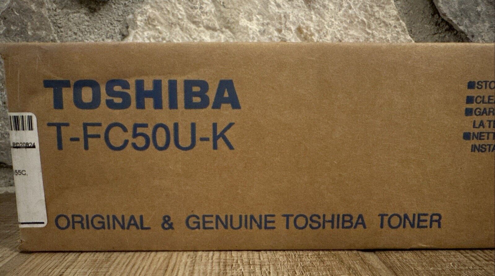 Genuine Toshiba T-FC50U-K Black Toner Cartridge / 