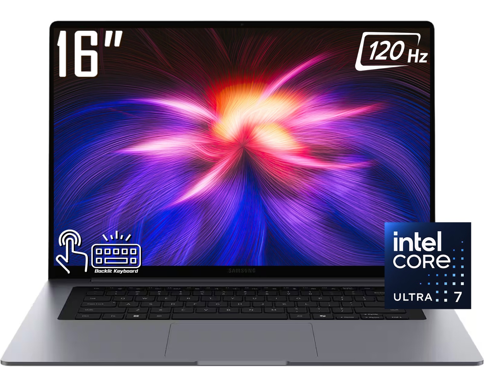 Samsung Galaxy Book 6 16" 2K LED Touchscreen Laptop Intel Core Ultra 7 355 2TB