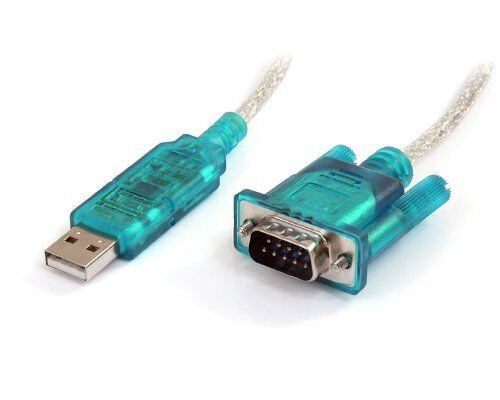 StarTech.com 3ft USB to RS232 DB9 Serial Adapter Cable - M/M - DB-9 Male Serial